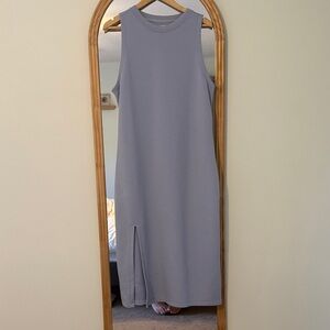 Sleeveless Gray Dress
